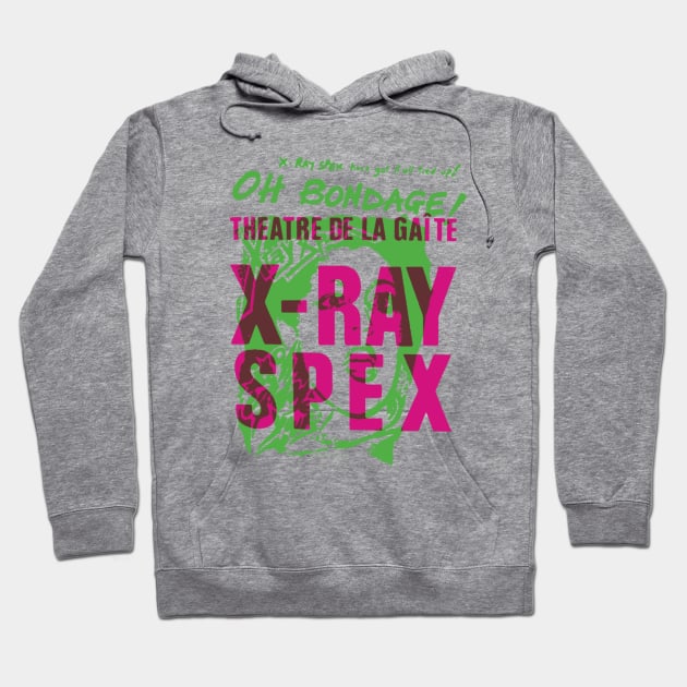 X-Ray Spex Hoodie by HAPPY TRIP PRESS